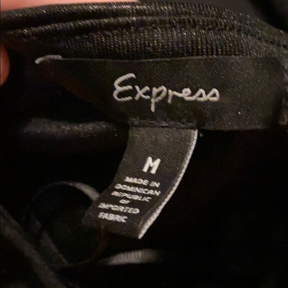 Halter top shines black top - Picture 3 of 8